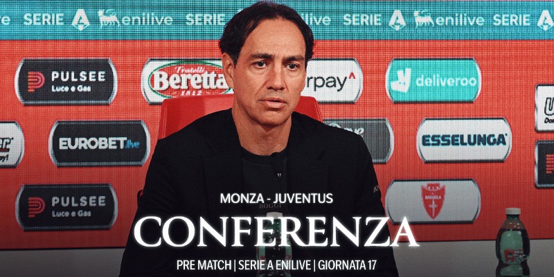 La conferenza di Mister Nesta prima di Monza-Juventus