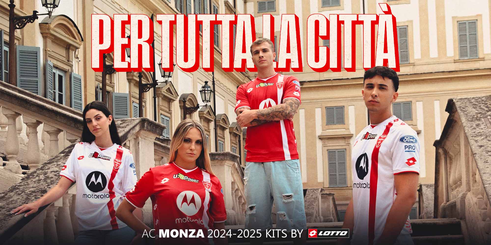 AC Monza e Lotto svelano le nuove maglie 24/25: Per Tutta la Città ...