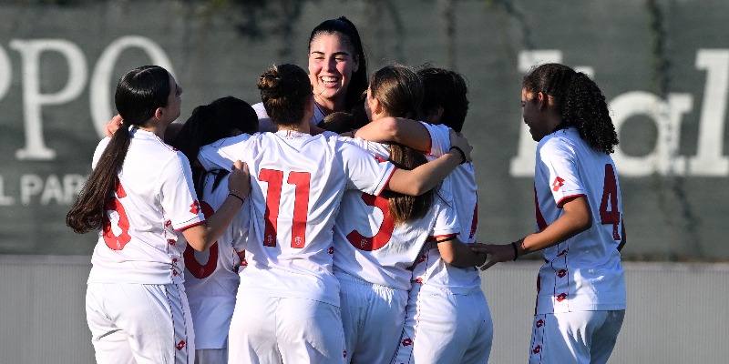 PRIMA SQUADRA FEMMINILE: le biancorosse trionfano 6-2 in trasferta