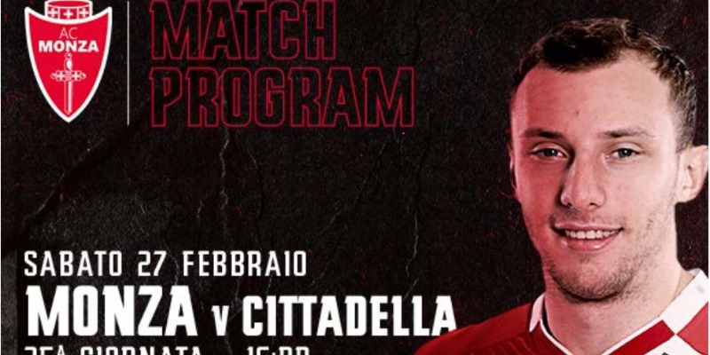 Monza - Cittadella: match program - Associazione Calcio ...